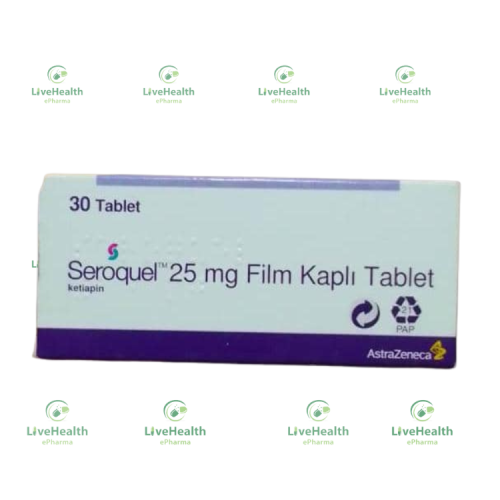 Seroquel 25mg (ketiapin)